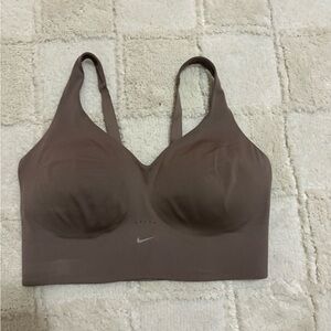 Nike Women's Sports Bra - Chocolate Brown